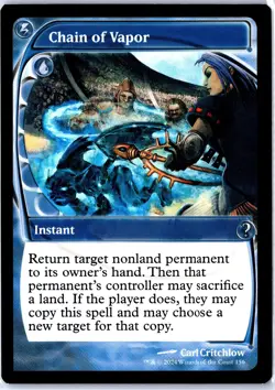 MAGIC TG: Mystery Booster 2 #156 Chain of Vapor (Future Sight)- Uncommon.M2A - Image 1