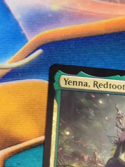 C4517 MAGIC MTG WILDS OF ELDRAINE YENNA, REDTOOTH REGENT #0219 NM RARE - Image 3