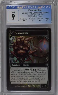FLESHWRITHER Future Sight Foil U CGC 9 MTG [Nostalgium] - Image 1