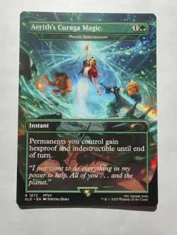 Aerith's Curaga Magic - Heroic Intervention Secret Lair Drop Regular - Image 1