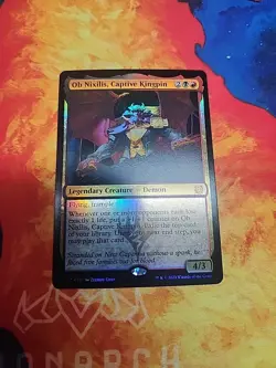 Ob Nixilis, Captive Kingpin - March of the Machine: The Aftermath - Foil - NM - Image 1
