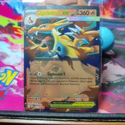 Mega Charizard Y EX MEP 030 – Full Art Holo Promo – NM Pokemon TCG - Image 1