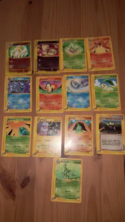 lotto carte pokemon vintage Eng Set Expedition Set Base Reverse Rare - Image 1