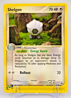 2003 Pokemon TCG Dragon (DR) Shelgon 041/097 Uncommon Regular - Image 1