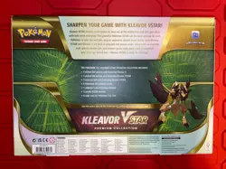 Pokemon TCG, Kleavor V STAR Special Collection--BRAND NEW FACTORY SEALED BOX - Image 2