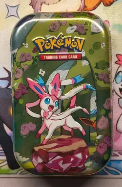 ✨ Sylveon Mini Tin – Sealed Pokemon TCG – Cute Eeveelution Collectible 🌸 - Image 1