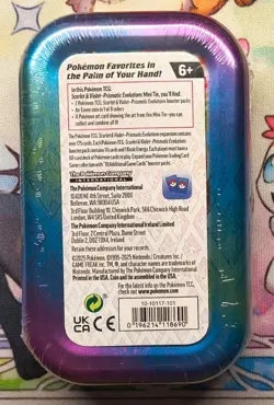 ✨ Sylveon Mini Tin – Sealed Pokemon TCG – Cute Eeveelution Collectible 🌸 - Image 2