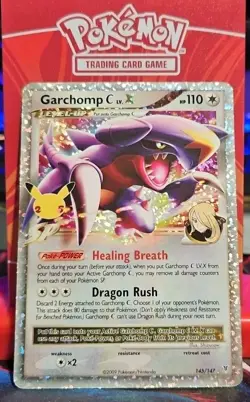 Garchomp C LV.X 145/147 Celebrations Classic Collection Holo Pokemon TCG - Image 1