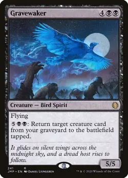 CR MTG Magic Jumpstart 241 Gravewaker - Image 1