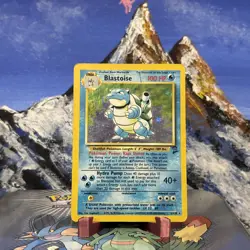 Blastoise - 002/130 Pokemon Base Set 2 - WOTC Holo 🌊 HP / Damaged - Image 1