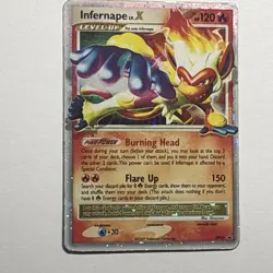 Pokemon TCG Infernape LV.X DP10 Promo Rare Holo 2007 — English Mp - Image 2