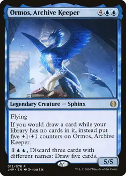 CR MTG Magic Jumpstart 013/078 Ormos, Archive Keeper - Image 1