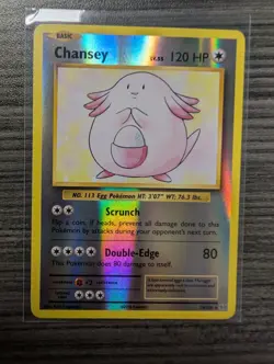 Pokemon TCG Chansey Evolutions 70/108 Reverse Holo Holo Rare Near Mint Condition - Image 1