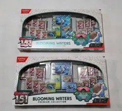 2 Pokemon Scarlet & Violet 151 Blooming Waters Box Blastoise Venusaur New Sealed - Image 1
