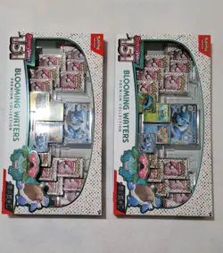 2 Pokemon Scarlet & Violet 151 Blooming Waters Box Blastoise Venusaur New Sealed - Image 3