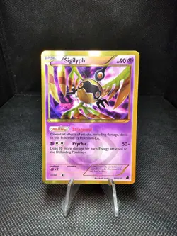Pokemon TCG Sigilyph 118/116 Black & White Plasma Freeze Secret Rare - LP - Image 1