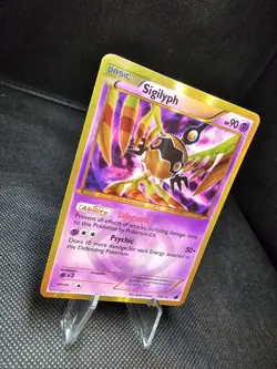 Pokemon TCG Sigilyph 118/116 Black & White Plasma Freeze Secret Rare - LP - Image 2