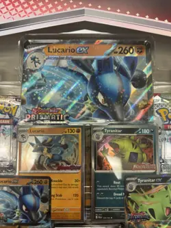 2X -BRAND NEW/UNOPENED!Pokemon TCG Lucario Ex & Tyranitar Ex Premium Collection - Image 5