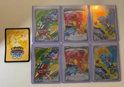 Pokemon First Partner Kanto Starters Bulbasaur, Charmander, Squirtle 30th - Image 1