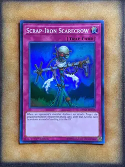 Yugioh Scrap-Iron Scarecrow SPWA-EN058 Super Rare 1st Ed NM - Image 1