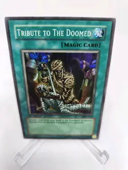 Yu-Gi-Oh! TCG Tribute to The Doomed MRD-057 Super Rare 1st Edition NM BUF - Image 1