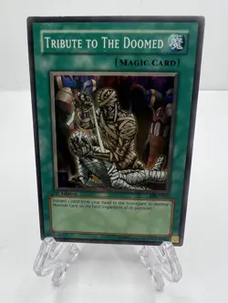 NM Yu-Gi-Oh! Tribute to The Doomed Metal Raiders MRD-057 First Edition VHTF - Image 1
