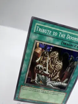 NM Yu-Gi-Oh! Tribute to The Doomed Metal Raiders MRD-057 First Edition VHTF - Image 2