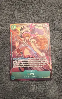 Nami (Best Selection Vol. 1) Foil OP02-036 SR One Piece Promotion Cards NM - Image 2