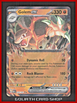 Golem ex 076/165 - Sv: 151 Pokemon TCG - Image 1