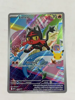 Popplio Rowlet Litten MEP 043 044 045 Pokemon 30th Anniversary First Partner - Image 4