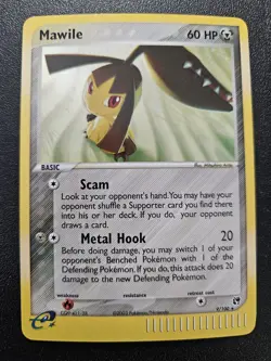 Pokemon EX Sandstorm Mawile Holo Rare 9/100 NEAR MINT - Image 1