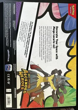 Ascended Heroes Premium Poster Collection Lucario & Gardevoir SHIPPED TODAY🚚🔥 - Image 5
