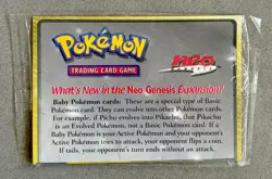 Pokemon Sealed Marill 29 Promo Neo Genesis 2000 Black Star Rare Low Pop New Mint - Image 2