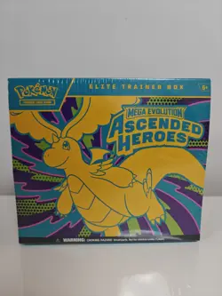 Pokemon Mega Evolution Ascended Heroes ETB Elite Trainer Box - Sealed - Image 1