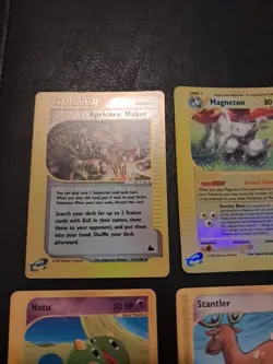 lotto 12 carte pokemon vintage Eng Set Skyridge Holo Reverse E Rare - Image 2
