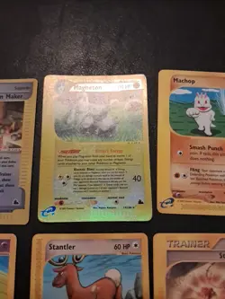 lotto 12 carte pokemon vintage Eng Set Skyridge Holo Reverse E Rare - Image 3
