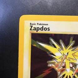 Pokemon Vintage Holo Zapdos Base Set 16/102 WotC 1999 - Image 2