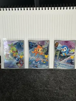 Pokemon 2026 First Partner Illustration Collection Series 1 Promos Set 40-42 - Image 1
