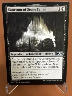 Sanctum of Stone Fangs Core Set 2021 Regular - Image 1