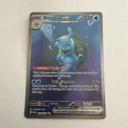 Pokemon TCG Blastoise EX Sir 200/165 Scarlet & Violet 151 - Image 1