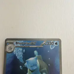 Pokemon TCG Blastoise EX Sir 200/165 Scarlet & Violet 151 - Image 3