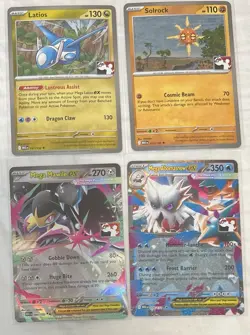 Pokemon TCG Prize Pack Series 8 Mega Evolutions Bundle set Cosmos + EX NM - Image 1