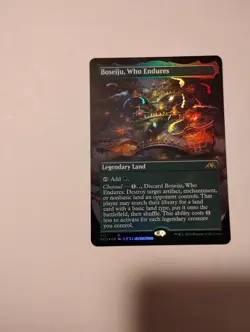 Boseiju, Who Endures (Borderless) Kamigawa: Neon Dynasty Foil - Image 1