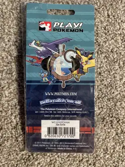 Official Pokemon Worlds Championship Keychain - Boston 2015 - NEW - Image 2