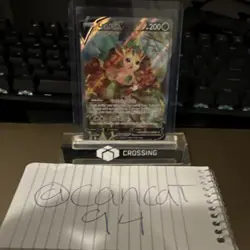 Pokemon Leafeon V Evolving Skies Full Art Ultra Rare Holo 167/203 Basic 2021 - Image 1