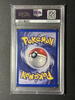 Pokemon Gym Heroes Rocket's Scyther Holo PSA 7 #013/132 Unlimited English 2000 - Image 2