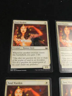 MTG Soul Warden x4 Modern Masters 2017 Magic the Gathering Play Set - Image 4
