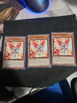 (3x) Archlord Kristya - VASM-EN048 - Rare - NM - 1st Ed - Yugioh - Playset - Image 1