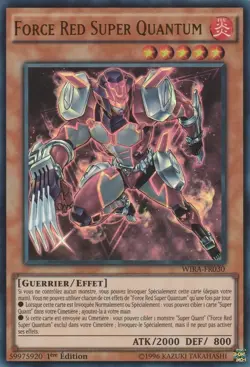 Yu-Gi-Oh! - Force Red Super Quantum - Les Aventuriers Ailes - EXC - FR - 1st - Image 1