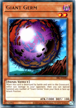 Giant Germ SRL-EN085 Rare Yugioh - Image 1
